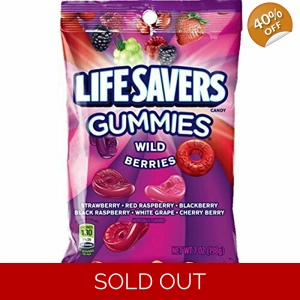 LifeSavers Gummies Wild Berries - Life Savers Gummy Sweets - 198g Bag